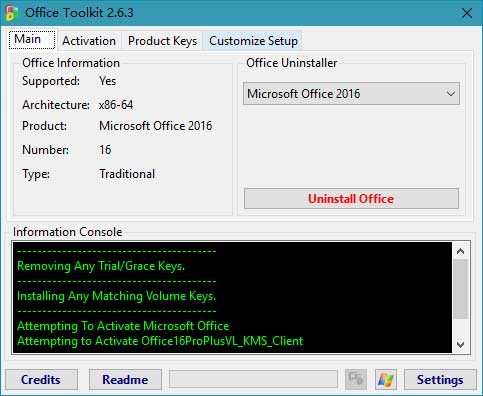 Microsoft Toolkit - 微软KMS激活工具