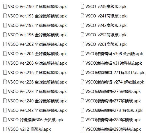 vsco全滤镜破解版 Photoshop调色插件