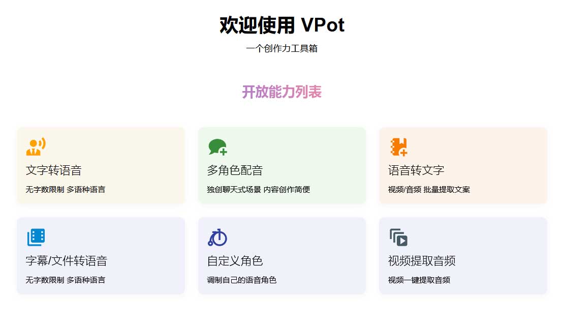 VPot FREE-免费文字转语音软件 VPot FREE-免费文字转语音软件